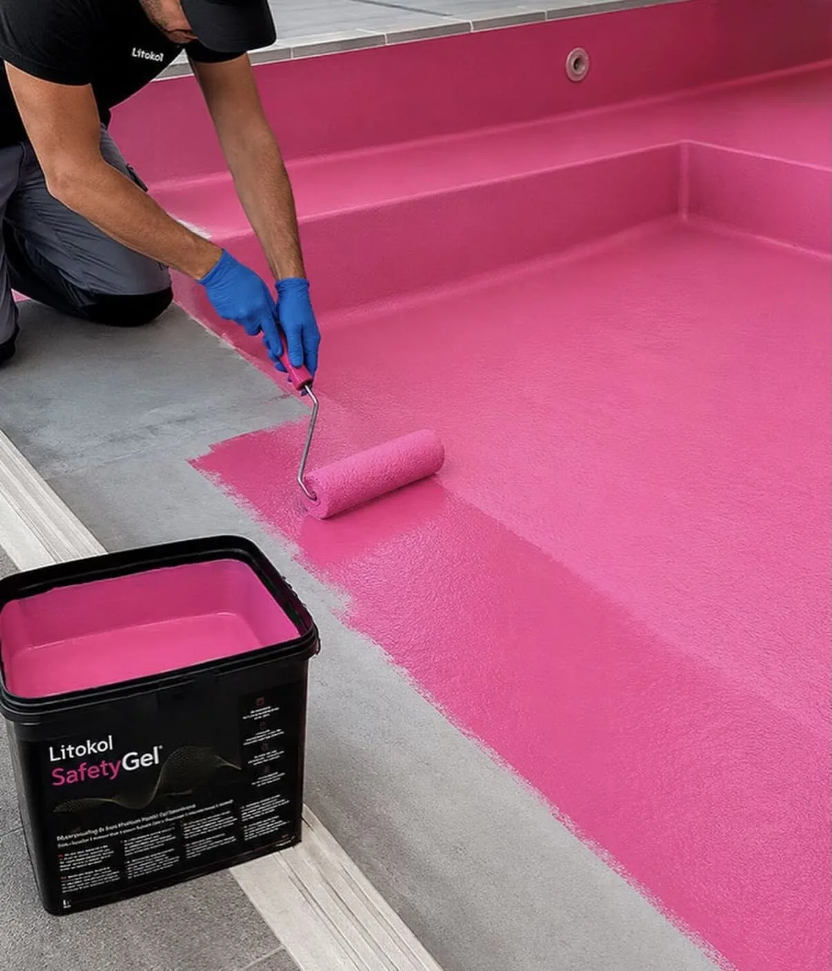 20kg Litokol SafetyGel - Membrana Elastica ad Alta Impermeabilizzazione